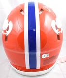 John Elway Autographed Denver Broncos F/S 1966 Speed Authentic Helmet-Beckett W Hologram *Black Image 4