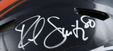 Rod Smith Autographed Denver Broncos F/S Speed Authentic Helmet - Beckett W Hologram *White Image 2