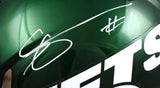 Ahmad Sauce Gardner Autographed New York Jets F/S Speed Authentic Helmet- Beckett W Hologram *White Image 2