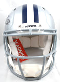 Emmitt Smith Autographed Dallas Cowboys F/S Speed Authentic Helmet - Beckett W Hologram *Black Image 3