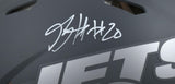 Breece Hall Autographed New York Jets F/S Slate Speed Authentic Helmet- Fanatics *White Image 2