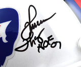 Jim Kelly Thurman Thomas Andre Reed Autographed Buffalo Bills F/S Speed Authentic Helmet-Beckett W Hologram *Black Image 4