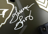 Andre Reed Jim Kelly Thurman Thomas Autographed Buffalo Bills F/S Salute Speed Authentic Helmet - Beckett W Hologram  Image 4