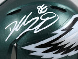 Dallas Goedert Autographed Philadelphia Eagles Speed Mini Helmet - Fanatics *White Image 2
