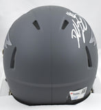 Dallas Goedert Autographed Philadelphia Eagles Slate Speed Mini Helmet - Fanatics *White Image 3