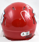 Tony Richardson Autographed Kansas City Chiefs Speed Mini Helmet-Beckett W Hologram *White Image 3