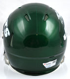 Breece Hall Autographed New York Jets Speed Mini Helmet - Fanatics *White Image 3