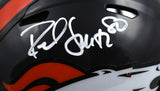 Rod Smith Autographed Denver Broncos Speed Mini Helmet - Beckett W Hologram *White Image 2