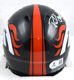 Rod Smith Autographed Denver Broncos Speed Mini Helmet - Beckett W Hologram *White Image 3