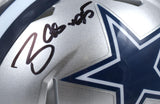 Tony Casillas Autographed Dallas Cowboys Speed Mini Helmet - Beckett W Hologram *Black Image 2
