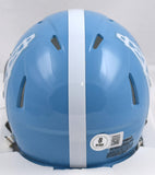 Warren Moon Autographed Houston Oilers 60-62 Speed Mini Helmet w/HOF - Beckett W Hologram *Black Image 3