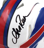 Andre Reed Autographed Buffalo Bills Speed Mini Helmet - Beckett W Hologram *Black Image 2
