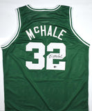 Kevin McHale Autographed Green Pro Style Basketball Jersey-Beckett W Hologram *Black Image 1
