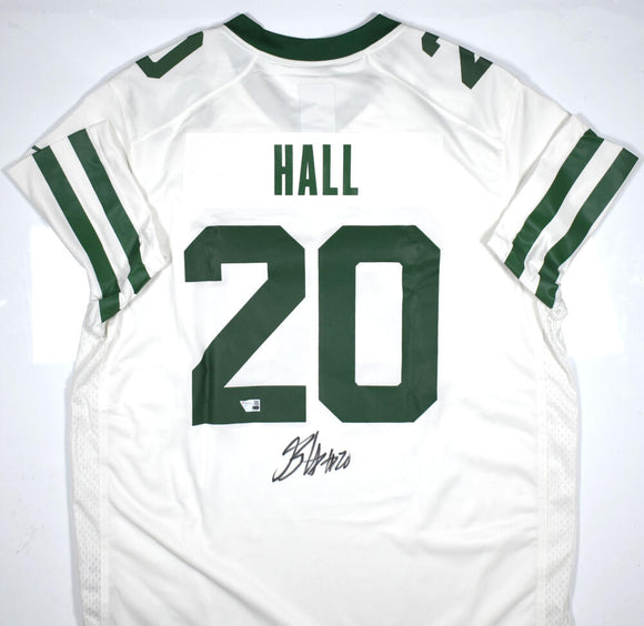 Breece Hall Autographed New York Jets Nike Game Jersey - Fanatics *Black Image 1