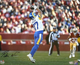 Puka Nacua Autographed Los Angeles Rams 16x20 Catch Photo- Fanatics *Black Image 1