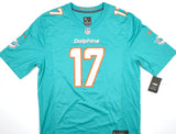 Jaylen Waddle Autographed Miami Dolphins Nike Teal Game Jersey - Fanatics *Black Image 3