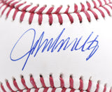 John Smoltz Autographed Rawlings OML Baseball - Beckett W Hologram *Blue Image 2
