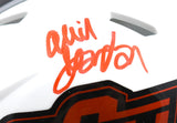 Ollie Gordon II Autographed Oklahoma State White Speed Mini Helmet-Beckett W Hologram *Orange Image 2