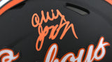 Ollie Gordon II Autographed Oklahoma State Black Speed Mini Helmet-Beckett W Hologram *Orange Image 2