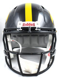 Sam LaPorta Autographed Iowa Hawkeyes F/S Speed Helmet- Beckett W Hologram *Yellow Image 3