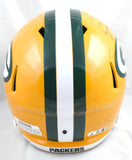 Josh Jacobs Autographed Green Bay Packers F/S Speed Helmet #8- Beckett W Hologram *Black Image 4