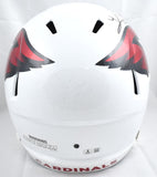 Kurt Warner Autographed Arizona Cardinals F/S 2023 Speed Helmet-Beckett W Hologram *Black Image 4