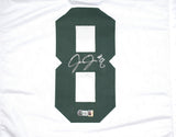 Josh Jacobs Autographed White Pro Style Jersey-Beckett W Hologram *Silver Image 2
