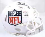 Randy Gradishar Autographed NFL Shield Speed Mini Helmet w/HOF - Beckett W Hologram *Black Image 1