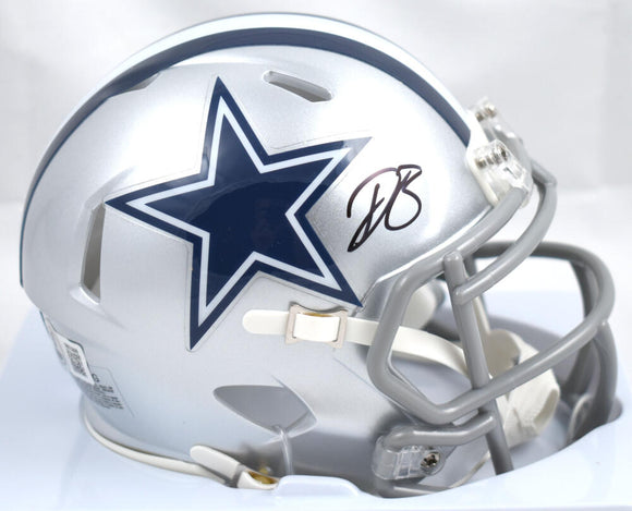 DaRon Bland Autographed Dallas Cowboys Speed Mini Helmet- Beckett W Hologram *Black Image 1