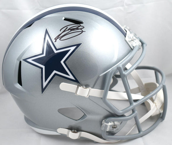 DaRon Bland Autographed Dallas Cowboys F/S Speed Helmet- Beckett W Hologram *Black Image 1