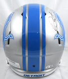 David Montgomery Autographed Detroit Lions F/S Speed Helmet-Beckett W Hologram *Black Image 4