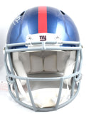 Michael Strahan Autographed New York Giants F/S Speed Authentic Helmet-Beckett W Hologram *White Image 3