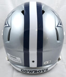 Tony Dorsett Autographed Dallas Cowboys F/S Speed Helmet- Beckett W Hologram *Front *Black Image 4