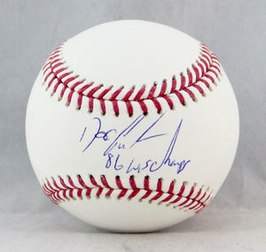 Doc Gooden Autographed Rawlings OML Baseball W/ 86 WS Champs - JSA W Auth