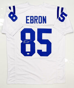 Eric Ebron Autographed White Pro Style Jersey - JSA W Auth