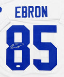 Eric Ebron Autographed White Pro Style Jersey - JSA W Auth