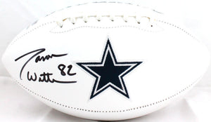 Jason Witten Autographed Dallas Cowboys Logo Football- Beckett W Hologram *Black