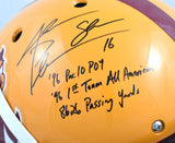 Jake Plummer Autographed Arizona State F/S Schutt Authentic Helmet Beckett W