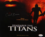 Herman Coach Boone Autographed 11x17 Remember The Titans Movie Poster- JSA W Aut