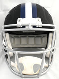 Michael Irvin Signed Dallas Cowboys F/S Flat Black Speed Helmet - Beckett W