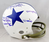 Randy White Autographed Dallas Cowboys F/S 60-63 TK Helmet w/ 5 Insc- JSA W Auth