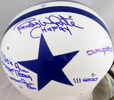 Randy White Autographed Dallas Cowboys F/S 60-63 TK Helmet w/ 5 Insc- JSA W Auth