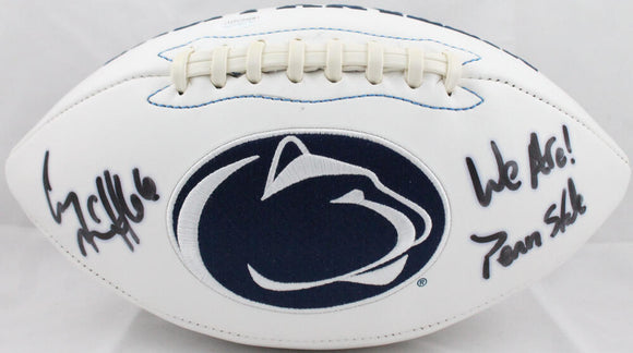 Connor McGovern Signed Penn State Logo Football w/ We Are Penn State- JSA W Auth