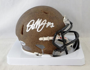 Dwayne Haskins Signed Washington 1937 Tribute Speed Mini Helmet- Beckett Auth