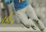 Keenan Allen Signed Chargers 8x10 B&W Spotlight PF Photo- Beckett Auth *Yellow