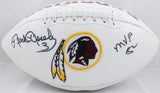 Mark Moseley Autographed Washington Redskins Logo Football w/ 82 MVP- JSA W Auth