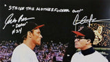 Charlie Sheen/Corbin Bernsen Signed 11x14 Major League Photo- Beckett Auth *