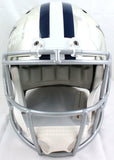 Roger Staubach Signed Dallas Cowboys F/S Chrome Speed Helmet w/HOF- Beckett Auth