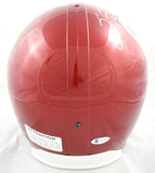 Sam Bradford Autographed Oklahoma Sooners F/S Speed Helmet - Beckett W