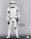 Chris Bunn Autographed Full Body 11x14 Photo w/ Stormtrooper - JSA Auth *Black